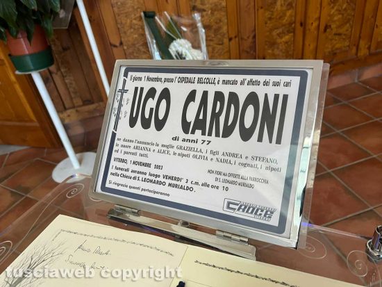 Viterbo - I funerali di Ugo Cardoni