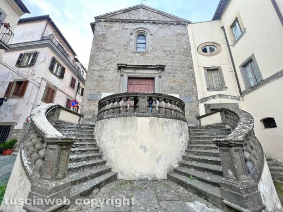 Viterbo - La chiesa della Crocetta