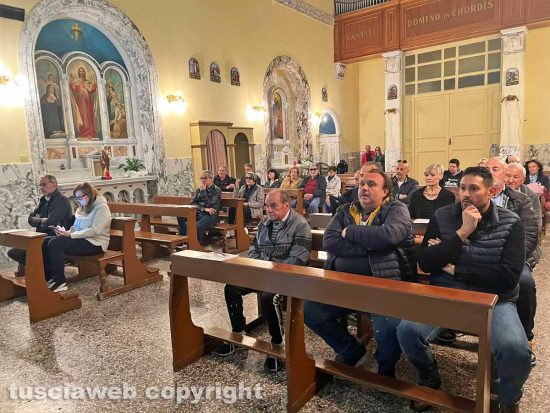 Viterbo - La messa per i facchini defunti