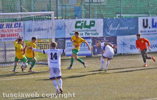 Civitavecchia - Il gol di Vittorini