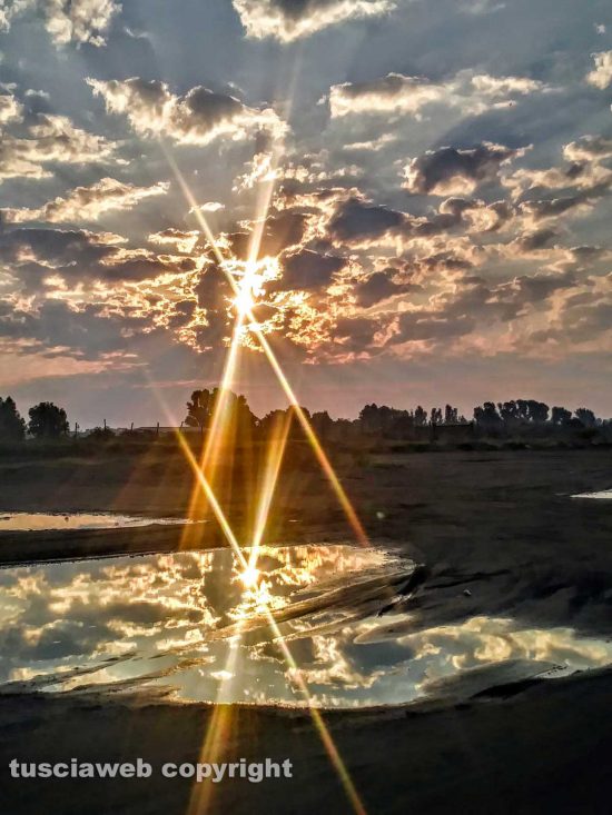 Riflessi di luce a Marina di Cerveteri