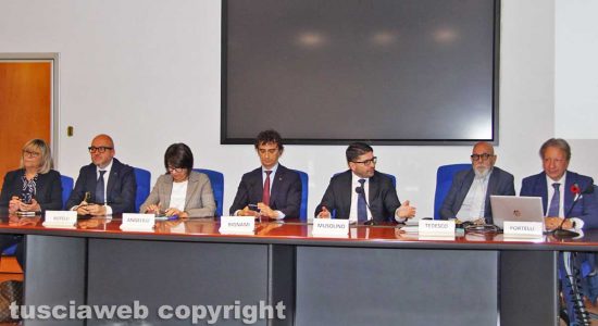 Civitavecchia - La conferenza stampa in autorità di sistema portuale