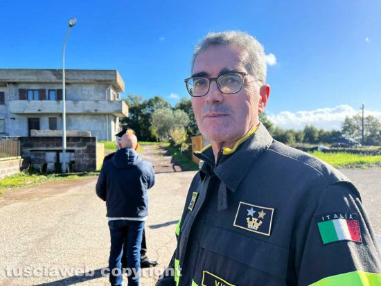 Angelo Di Fiordo, direttore coordinatore speciale vigili del fuoco di Viterbo