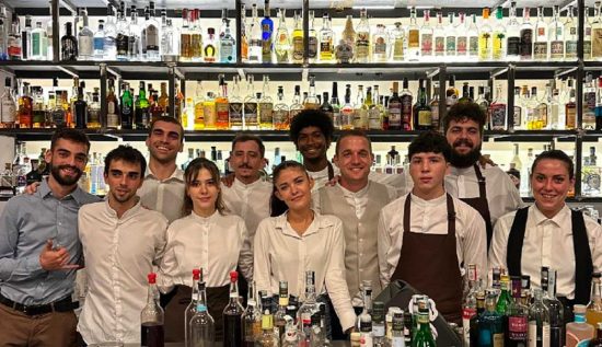 Viterbo - Lo staff del Lab restaurant drink
