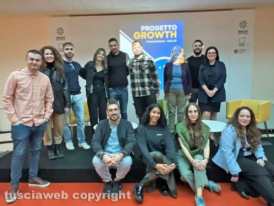 Ragazzi e ragazze del progetto Growth