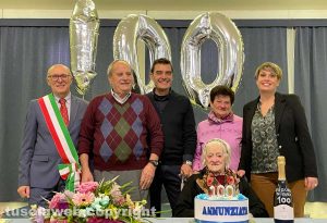 Celleno festeggia i cento anni di nonna Annunziata Taschini