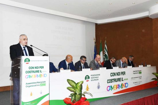 Tivoli - L'assemblea nazionale organizzativa con i i segretari generali territoriali
