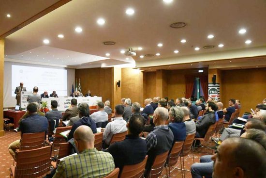 Tivoli - L'assemblea nazionale organizzativa con i i segretari generali territoriali