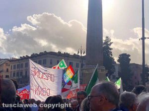 Roma - Manifestazione nazionale del Pd in piazza del Popolo