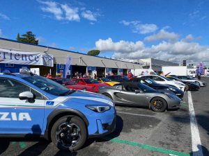 Polizia stradale di Viterbo a Vallelunga