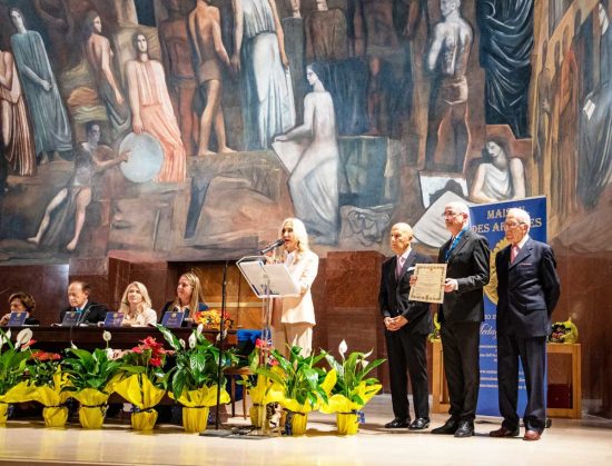 Roma - Cerimonia conferimento premio internazionale medaglia d'oro "Maison des Artistes"&nbsp;