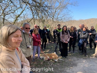 Soriano nel Cimino - Passeggiata organizzata in occasione dei 100 anni dalla nascita di Pasolini