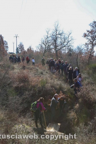 Soriano nel Cimino - Passeggiata organizzata in occasione dei 100 anni dalla nascita di Pasolini