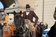 Viterbo - Sant\'Antonio abate - 150 cavalli per le vie della città