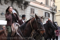 Viterbo - Sant\'Antonio abate - 150 cavalli per le vie della città