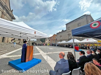 Viterbo - 2 giugno - La cerimonia dell'80esimo anniversario della Repubblica