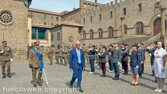 Viterbo - 2 giugno - La cerimonia dell'80esimo anniversario della Repubblica