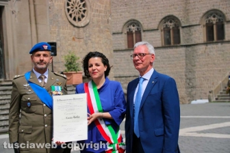 Viterbo - 2 giugno - La cerimonia dell'80esimo anniversario della Repubblica