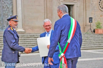 Viterbo - 2 giugno - La cerimonia dell'80esimo anniversario della Repubblica