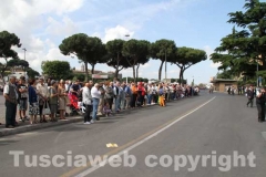 La manifestazione in piazza dei Caduti