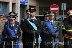 Al centro il colonnello Marco Bianchi