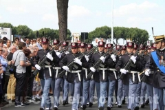 La manifestazione in piazza dei Caduti