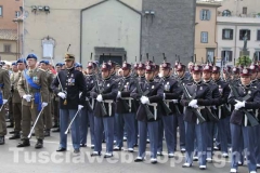La manifestazione in piazza dei Caduti