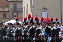 La manifestazione in piazza dei Caduti