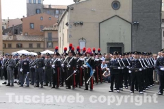 La manifestazione in piazza dei Caduti