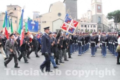 La manifestazione in piazza dei Caduti