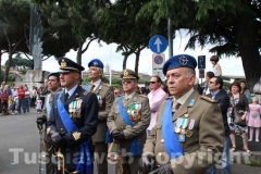 La manifestazione in piazza dei Caduti