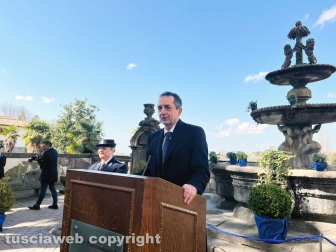 Viterbo - Il 209esimo anniversario della polizia penitenziaria - Giacinto Siciliano