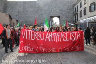 Viterbo - 25 aprile - ll corteo