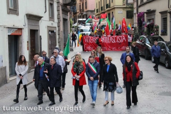 Viterbo - 25 aprile - ll corteo