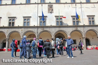 25 aprile, turisti in città