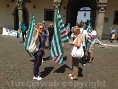 Lavoratori Ro.Ri. in piazza