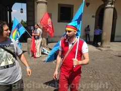 Lavoratori Ro.Ri. in piazza