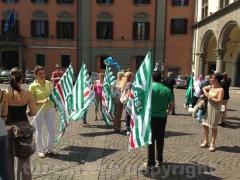 Lavoratori Ro.Ri. in piazza
