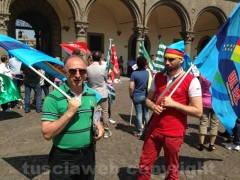 Lavoratori Ro.Ri. in piazza