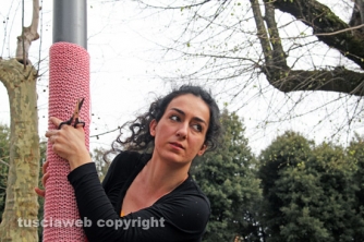 L\'attivista Roberta Sperduti