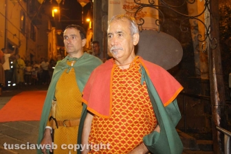 Montefiascone - L'inagurazione della 61esima Fiera del vino - Il servo Martino