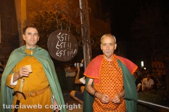 Montefiascone - L'inagurazione della 61esima Fiera del vino - Il servo Martino