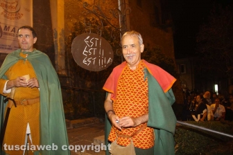 Montefiascone - L'inagurazione della 61esima Fiera del vino - Il servo Martino