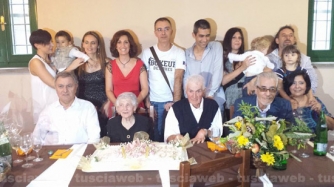 70 anni di matrimonio di Renato Tocchi e Agostina Tomarelli