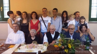 70 anni di matrimonio di Renato Tocchi e Agostina Tomarelli