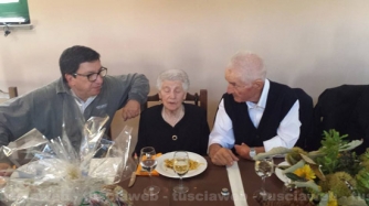 70 anni di matrimonio di Renato Tocchi e Agostina Tomarelli