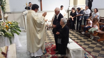 70 anni di matrimonio di Renato Tocchi e Agostina Tomarelli
