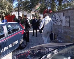 I carabinieri nelle villa del terrore