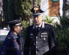 I carabinieri nelle villa del terrore