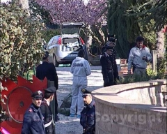 I carabinieri nelle villa del terrore
